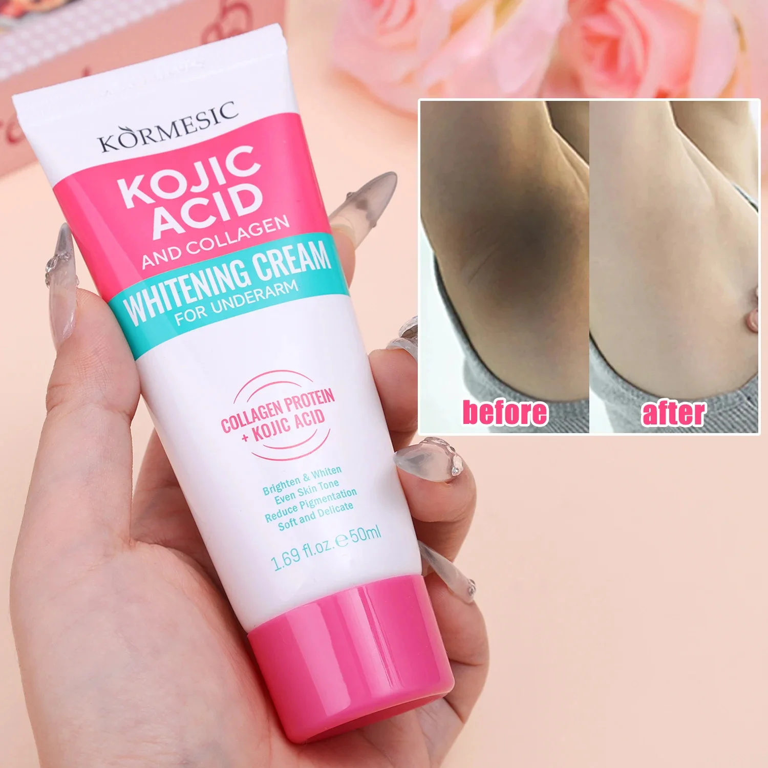 Skincare Whitening - Collagen Underarm Whitening Cream for Dark