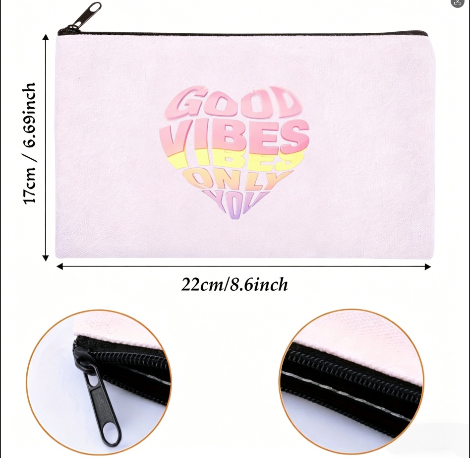 Skincare Only You - 1PC Pink Yellow Purple Gradient Heart