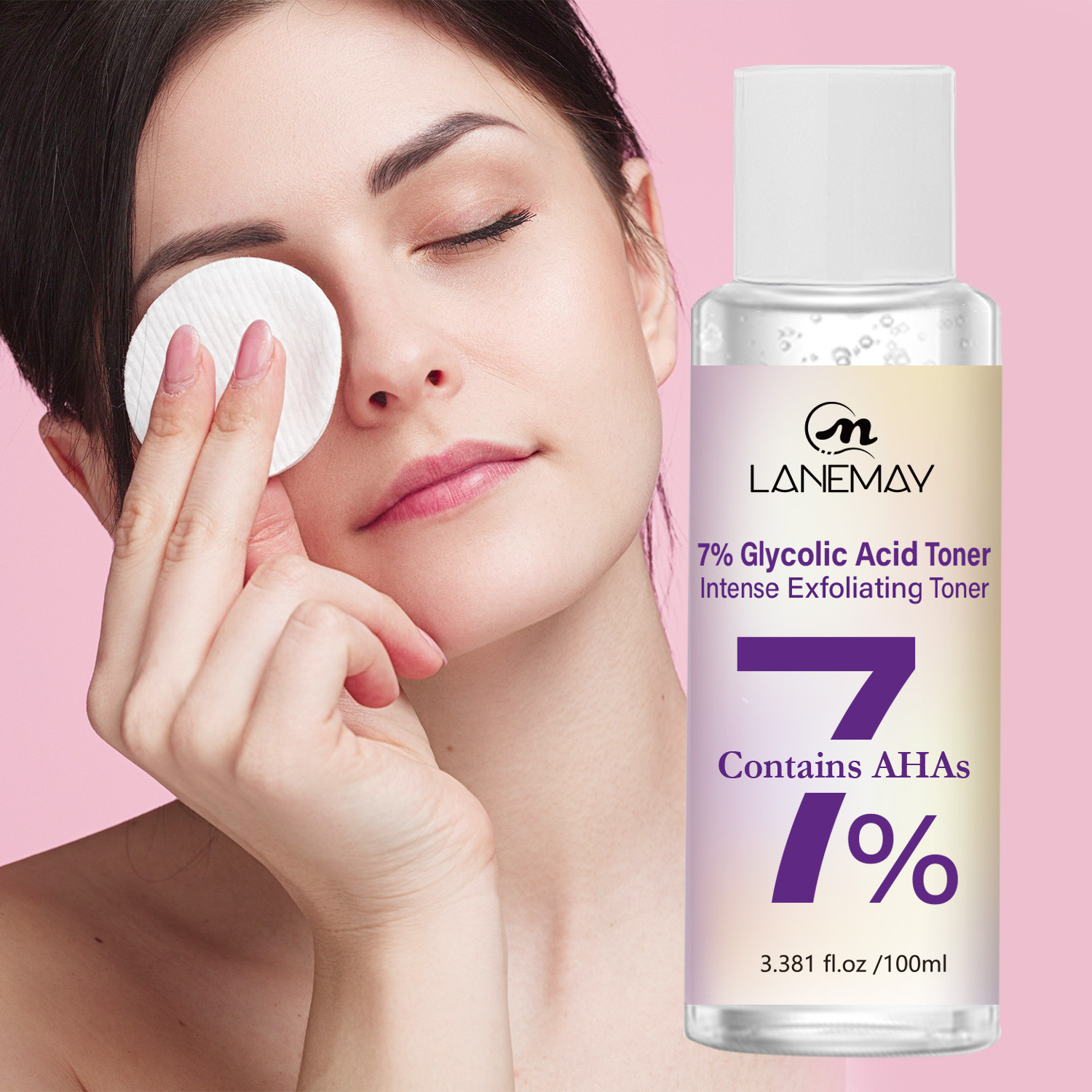 Glycolic Acid Exfoliant - 7% Glycolic Acid Toner – Intense