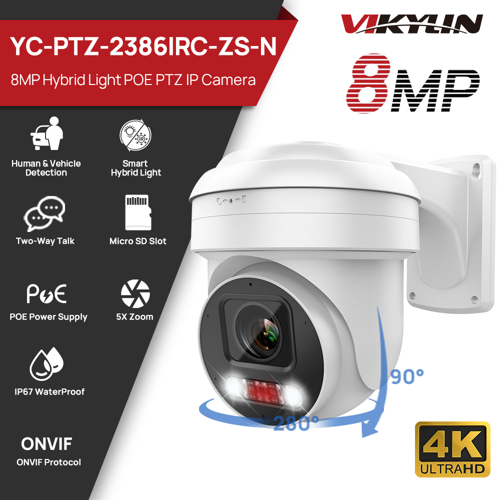 Vikylin PTZ 5X Optical Zoom 8M - đánh giá và giá Skincare Rh
