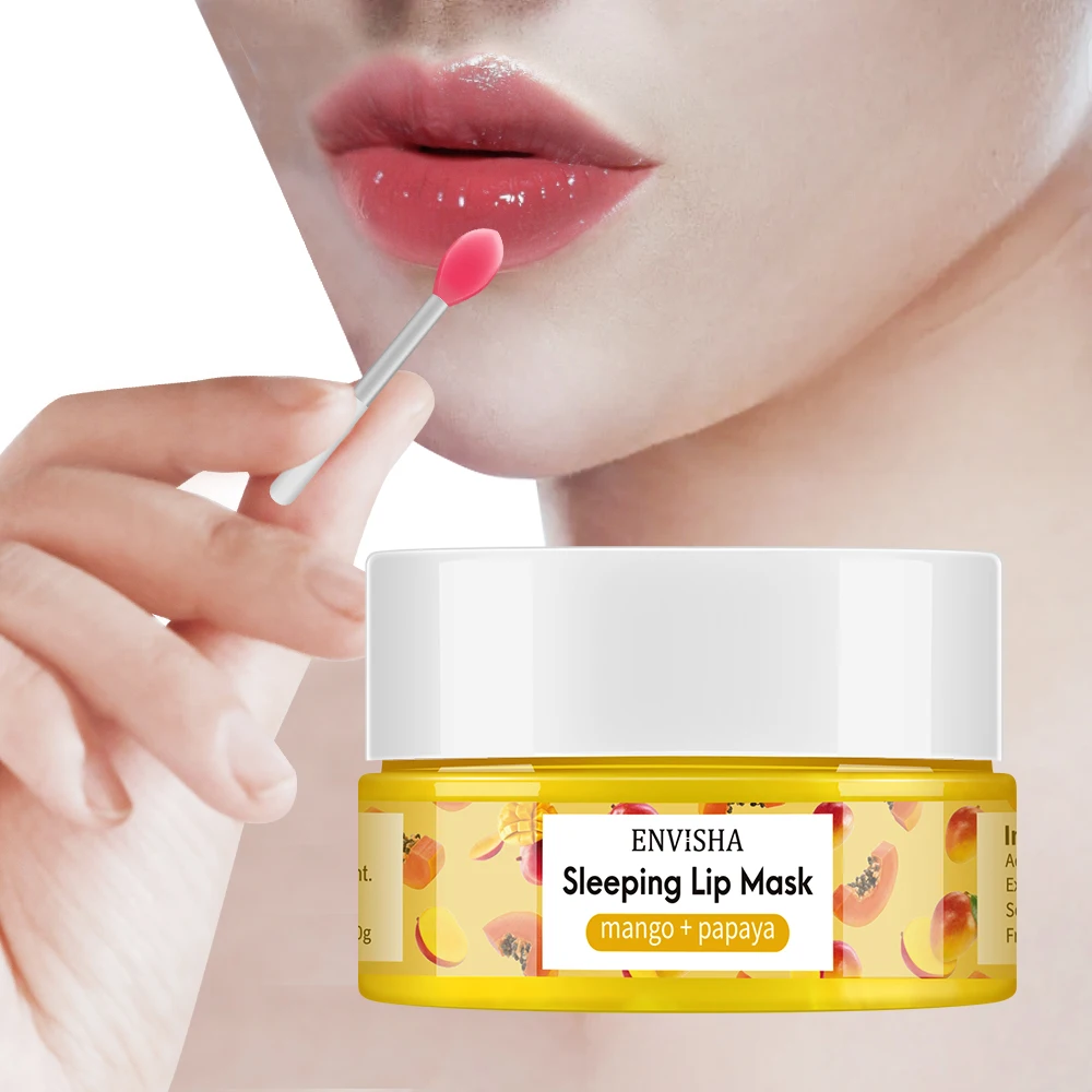 ENVISHA Lip Mask Sleeping Main - đánh giá và giá Glycolic Acid Exfoliant