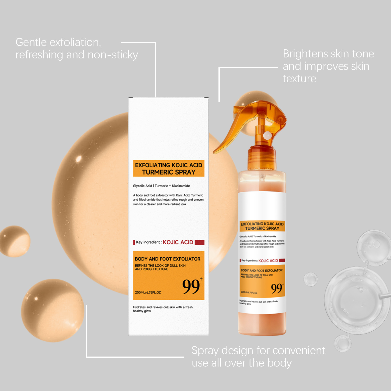 Kojic Acid Turmeric Care Spray - đánh giá và giá Skincare Whitening