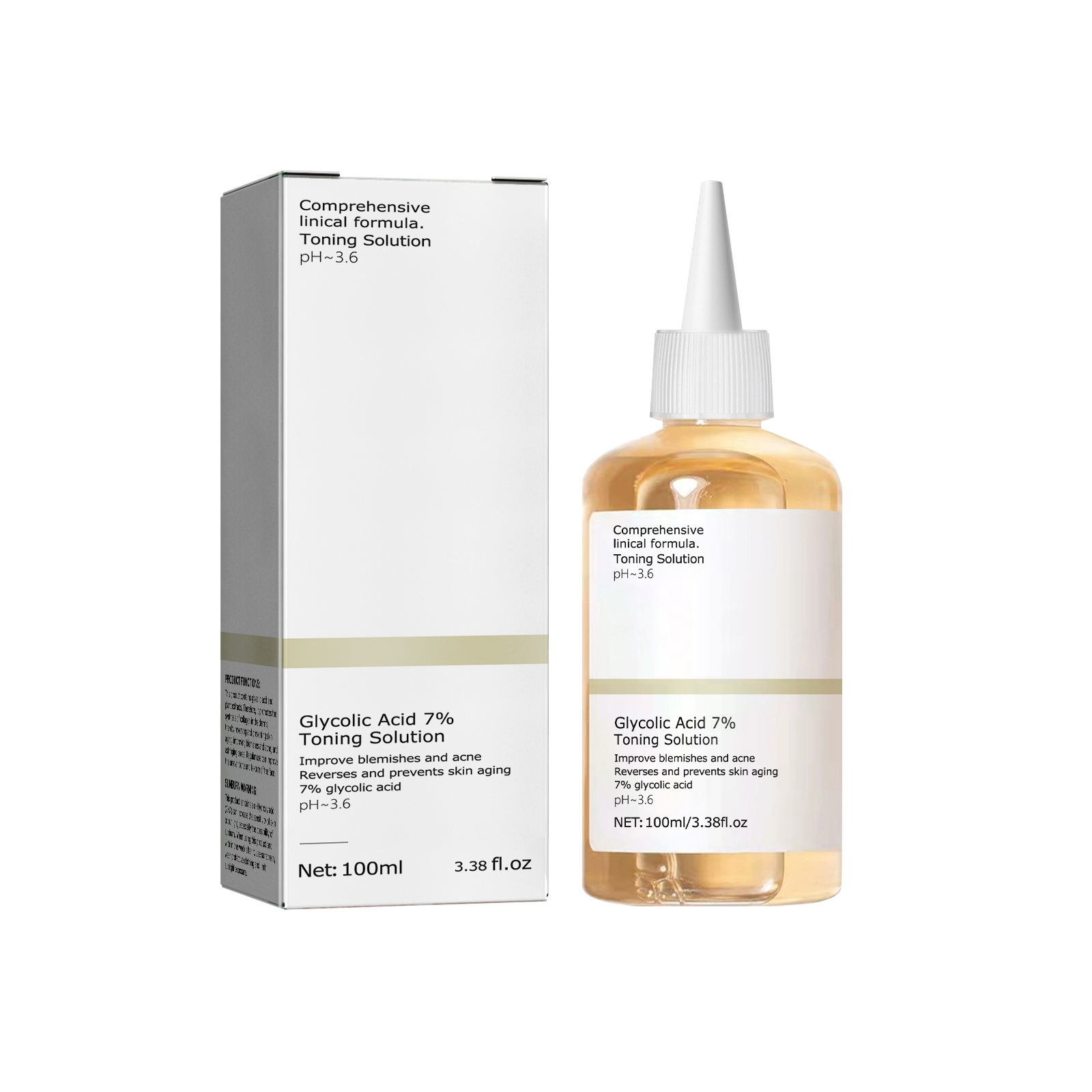 100ml Glycolic Acid 7% Toning  - đánh giá và giá Glycolic Acid Exfoliant