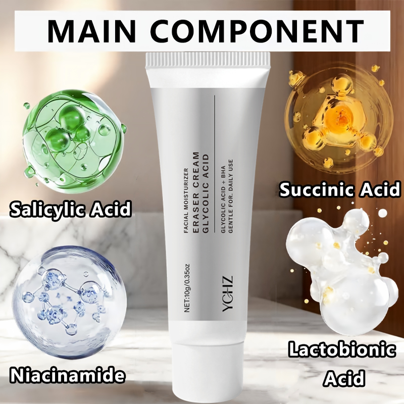 Moisturizing Gel Cream Contain - đánh giá và giá Glycolic Acid Exfoliant