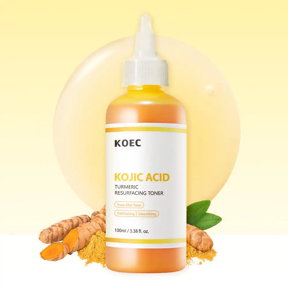 100ml KOEC Kojic Acid Turmeric - đánh giá và giá Glycolic Acid Exfoliant